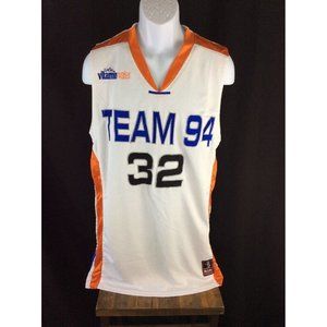 VTG Team 94 Basketball Jersey White Men's Vitamin Water Promo SUPER RARE #32 HTF